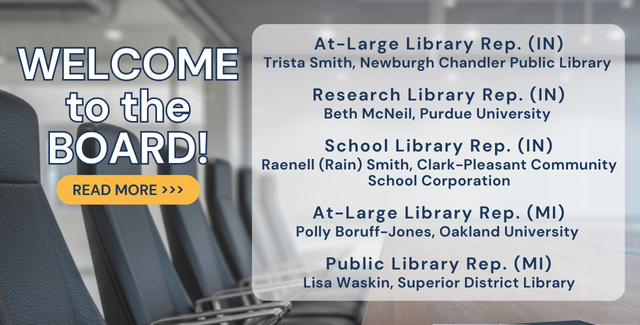 Congratulations to MCLS’s newly elected board members!